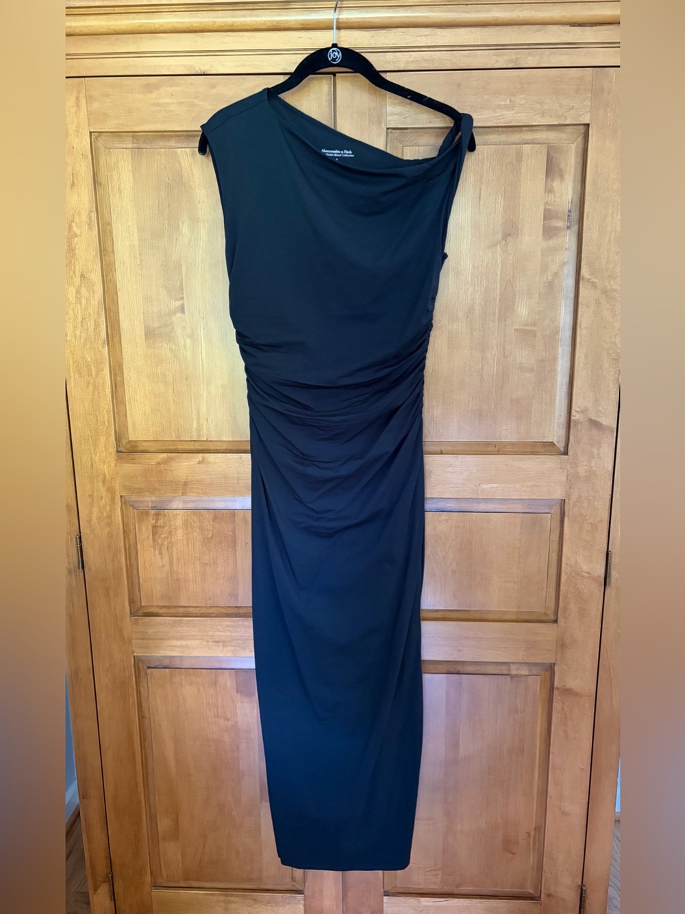 Abercrombie Asymmetrical Twist Knit Midi Dress - Picture 3 of 8